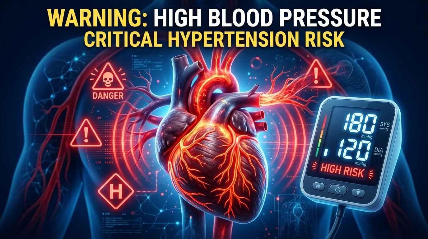 High Blood Pressure Symptoms- The Silent Killer – Causes & How to Fix It