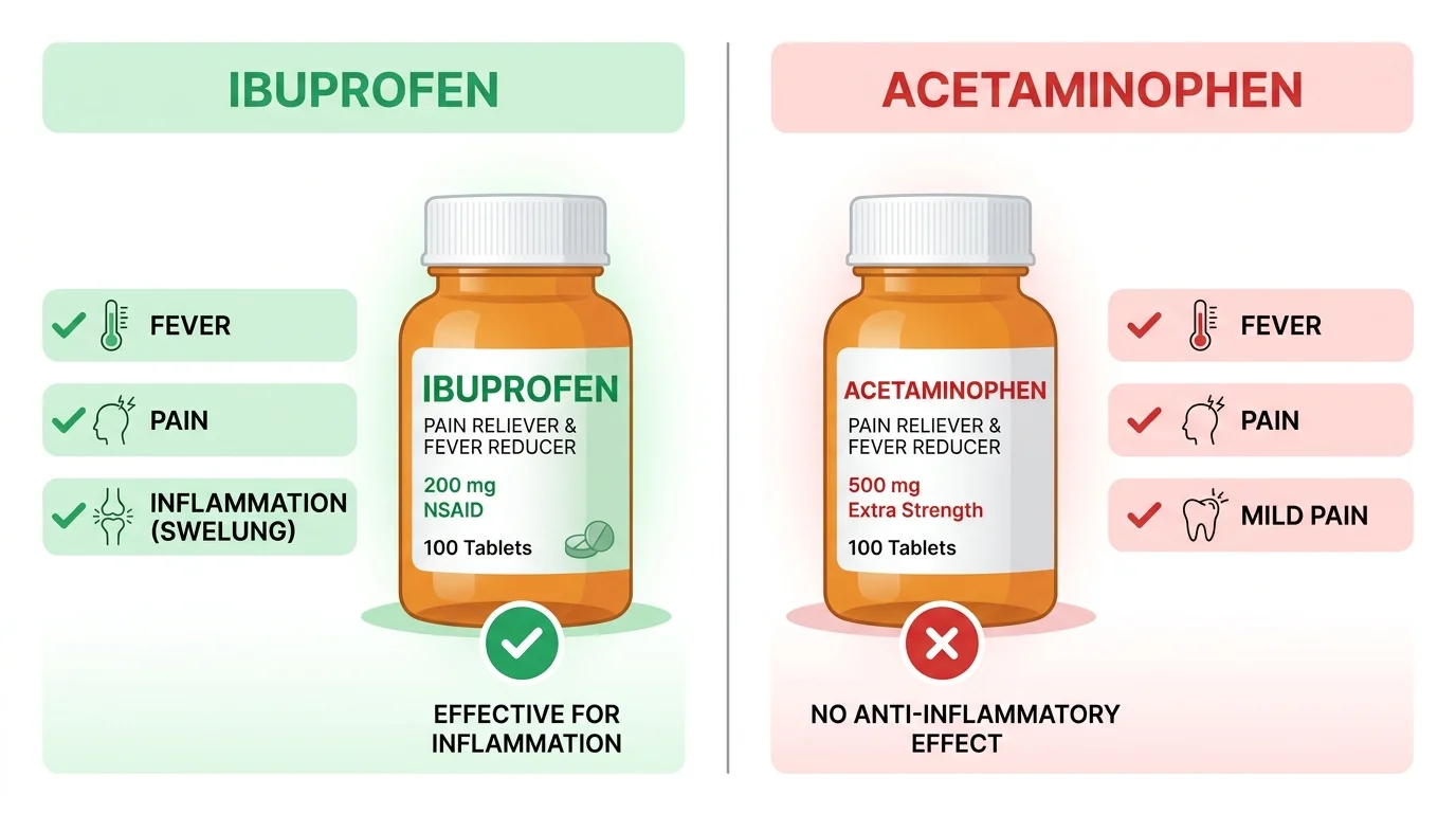 Ibuprofen vs Other Pain Relievers for Period Cramps