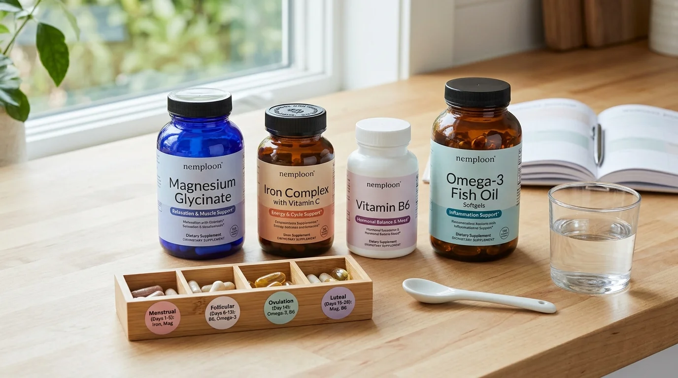 Best Supplements for Menstrual Cycle Phases