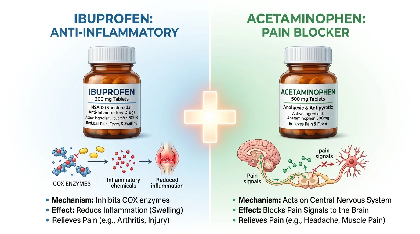 Combining Ibuprofen with Tylenol