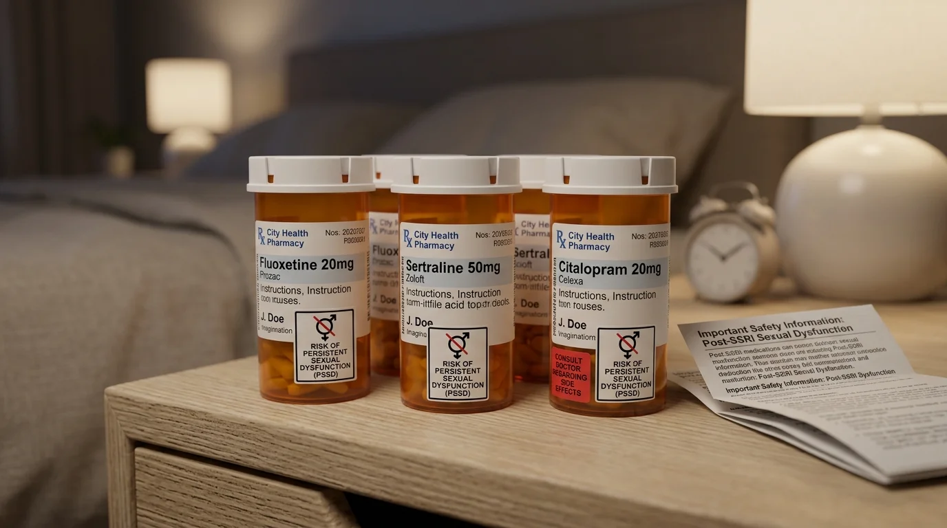 Post-SSRI Sexual Dysfunction (PSSD) - The Antidepressant Side Effect That Can Outlast Your Medication by Years