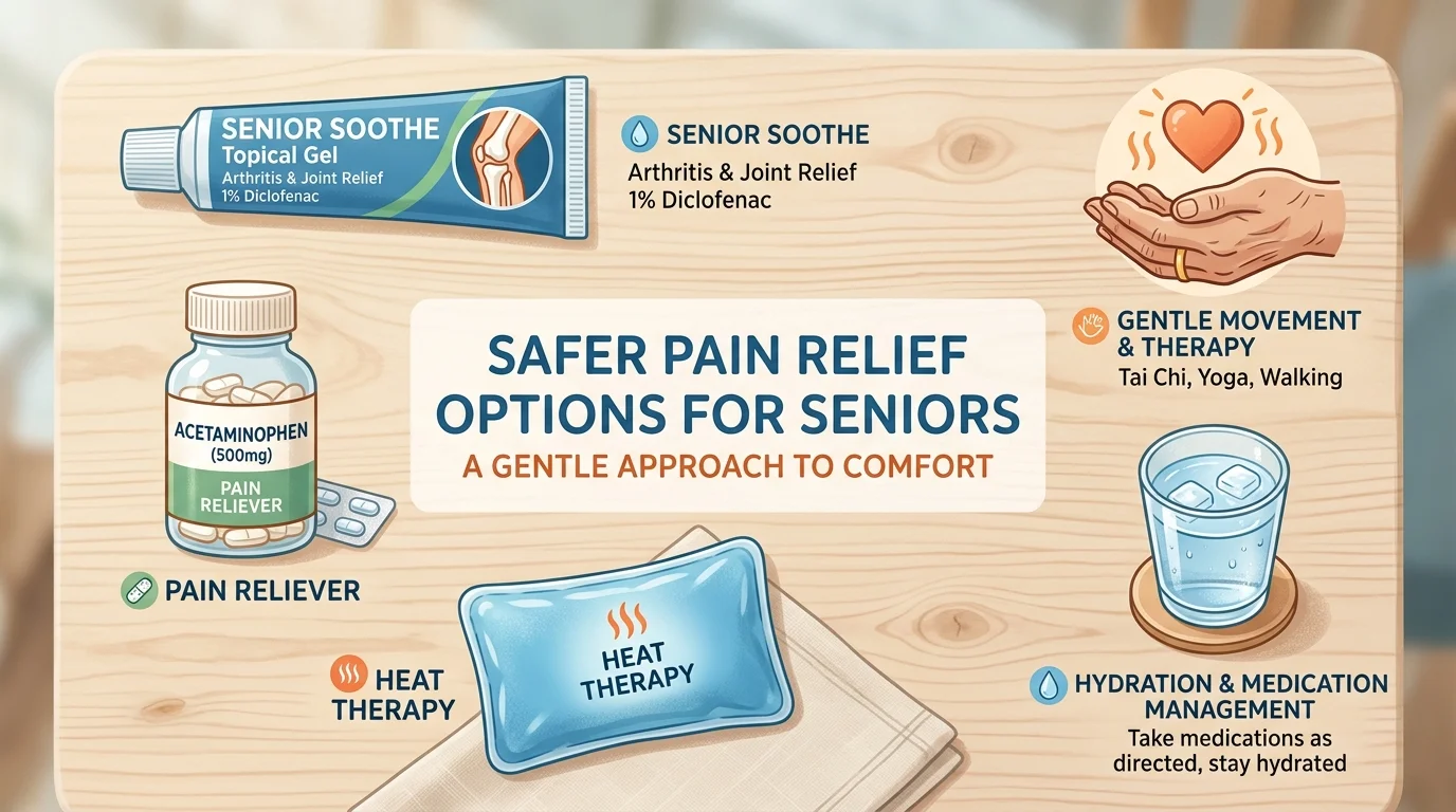 Safer Pain Relief Alternatives for Seniors