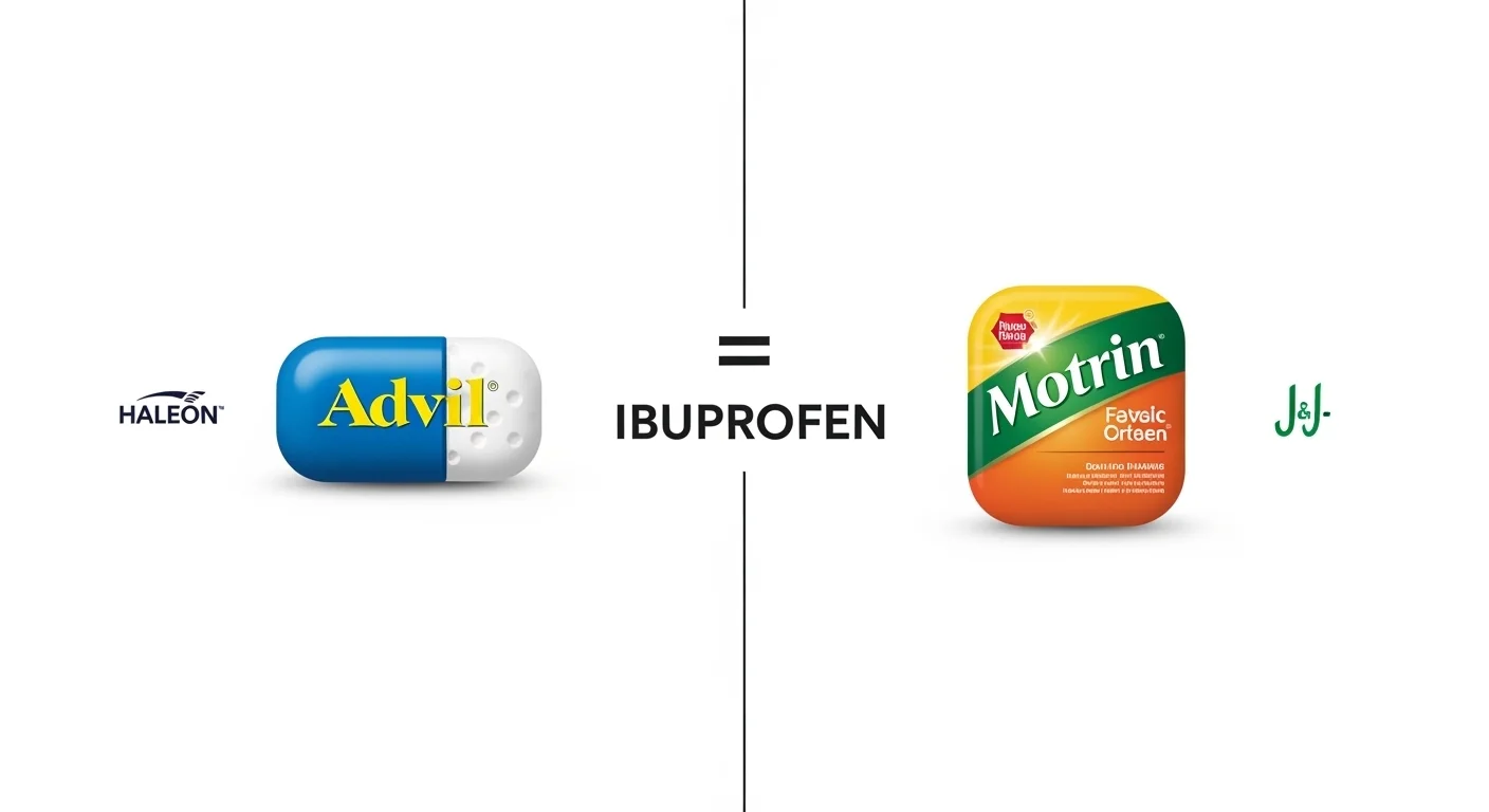 Real Difference Between Advil and Motrin