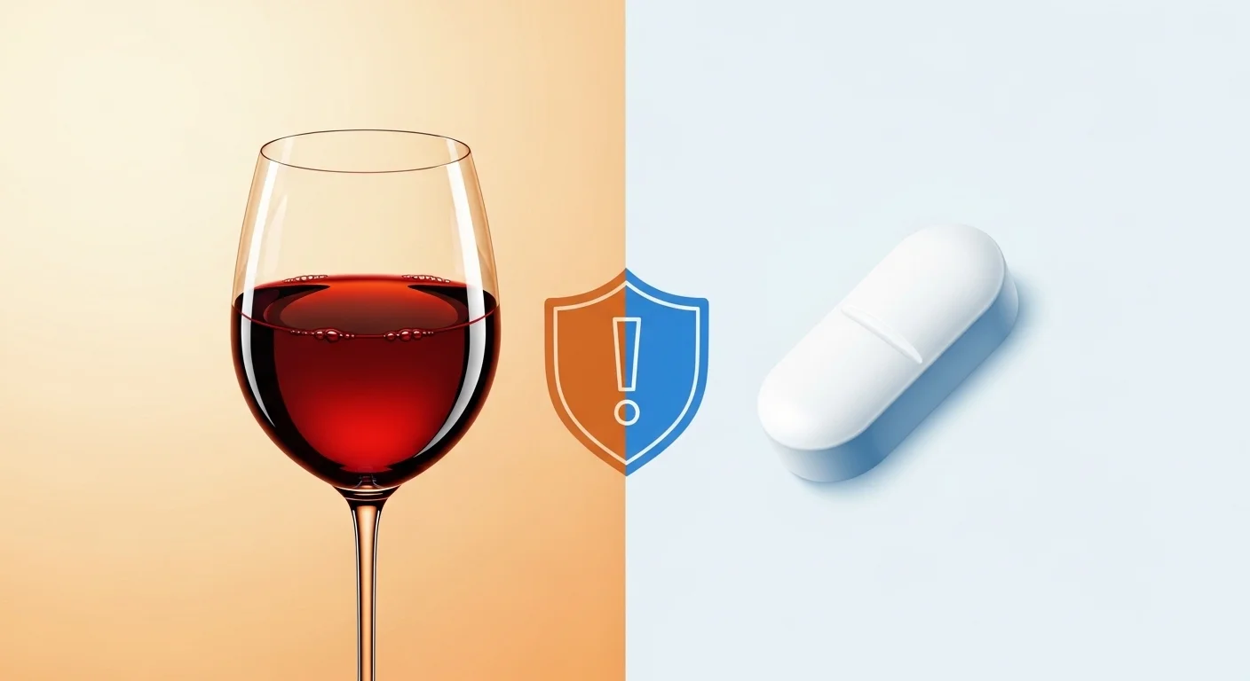 Do Not Take Ibuprofen With Alcohol