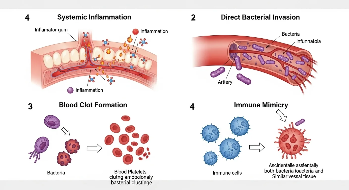 4 Ways Gum Disease Damages Your Heart