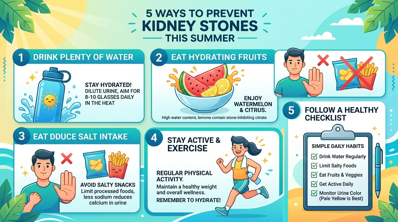 Kidney Stones in Summer