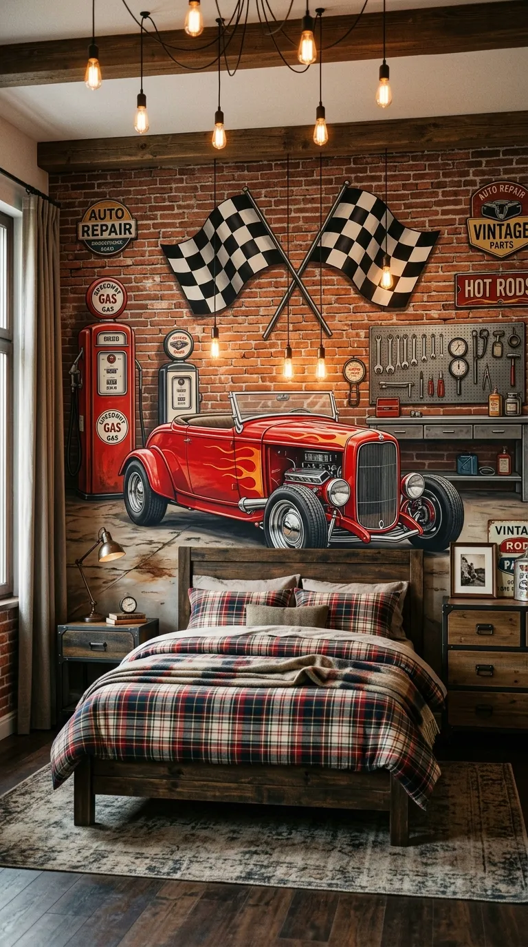 Vintage Hot Rod Garage