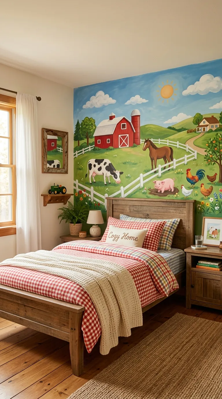 Farm Barnyard with Animals