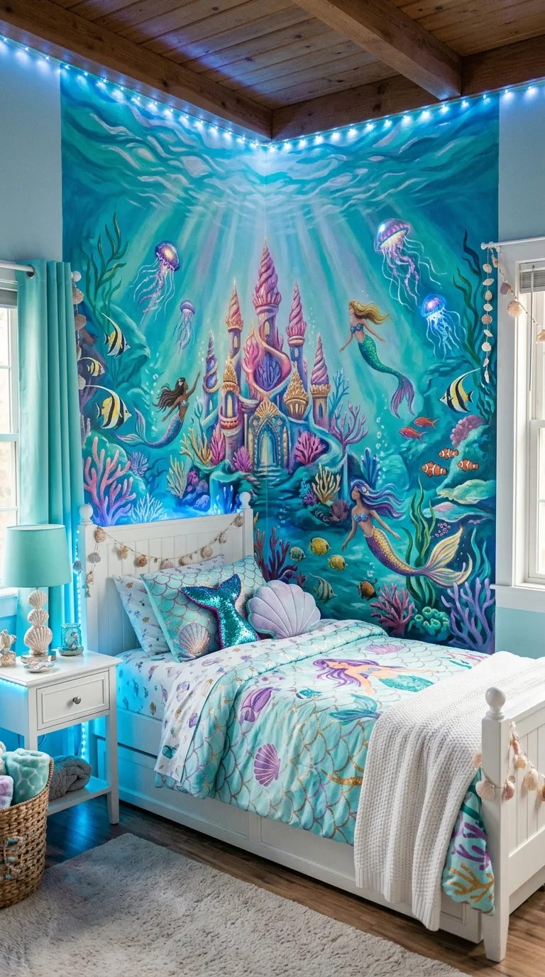 Enchanted Underwater Castle