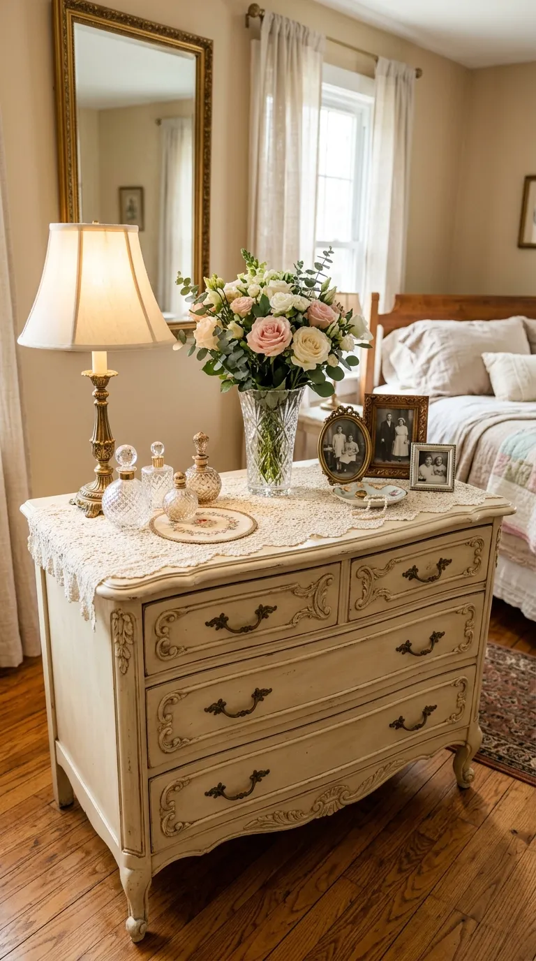 Antique Dresser Styling