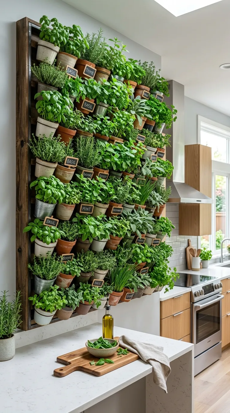 Aromatic Herb Wall Cluster