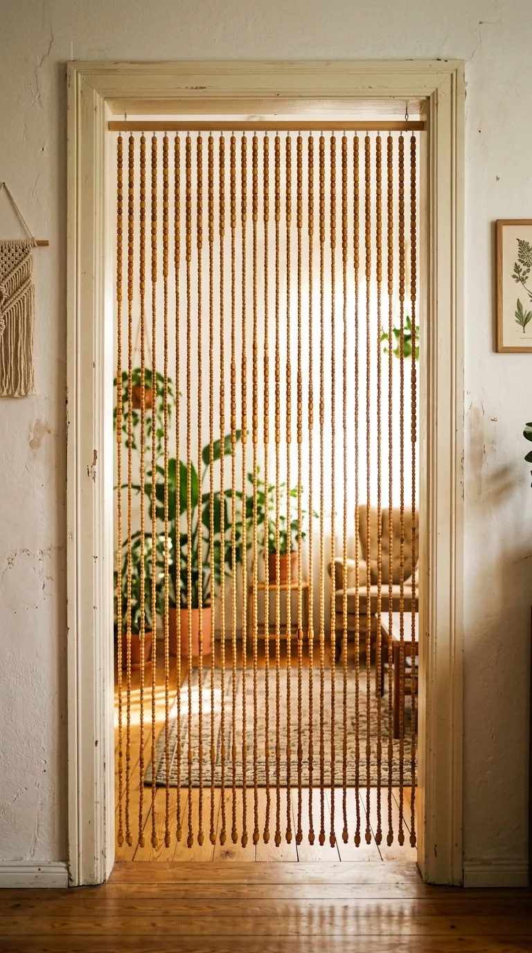 Bamboo Bead Curtain
