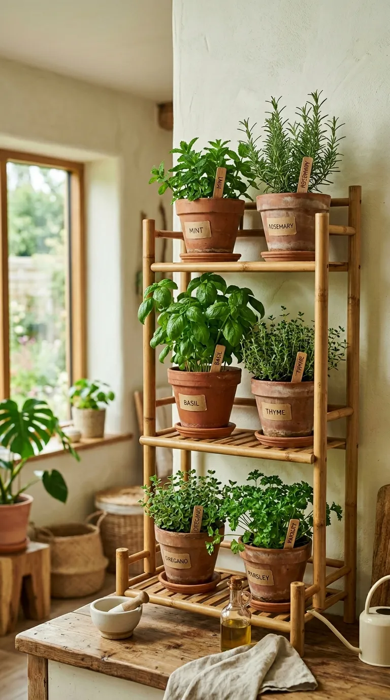 Bamboo Shelving System