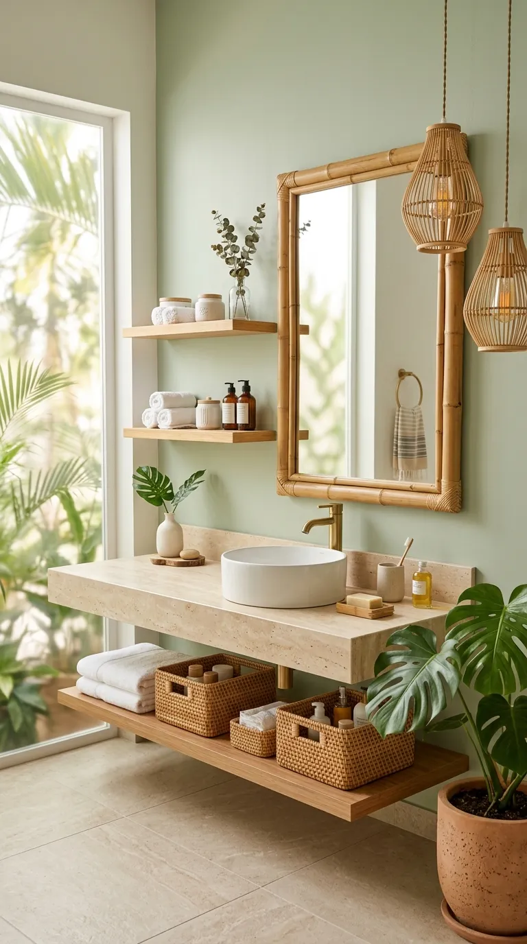Bamboo Vanity Accents