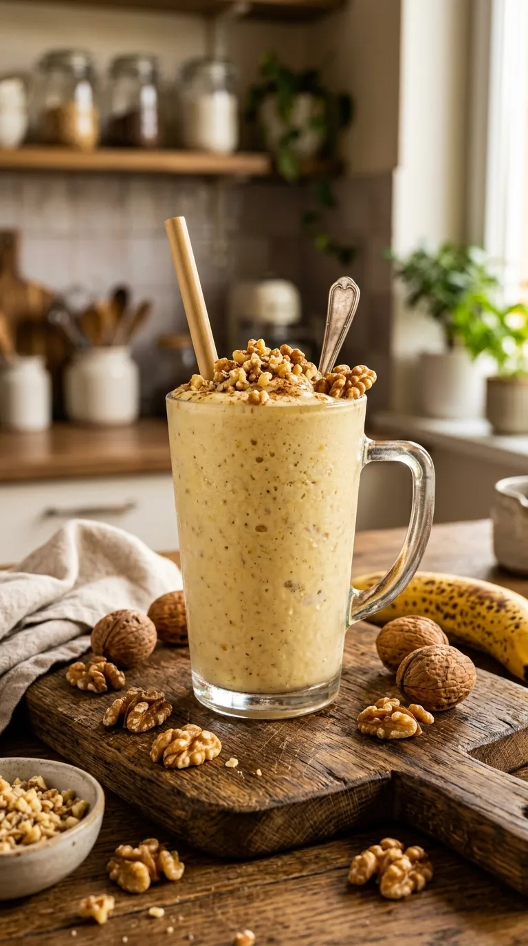Banana Walnut Smoothie