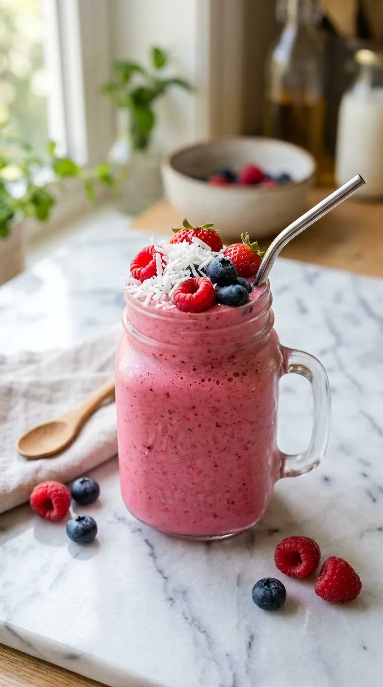 Berry Coconut Smoothie