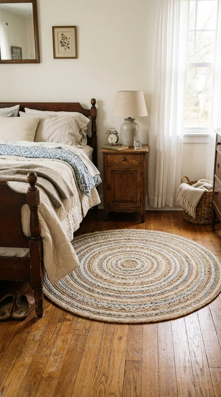Braided Rug Placement
