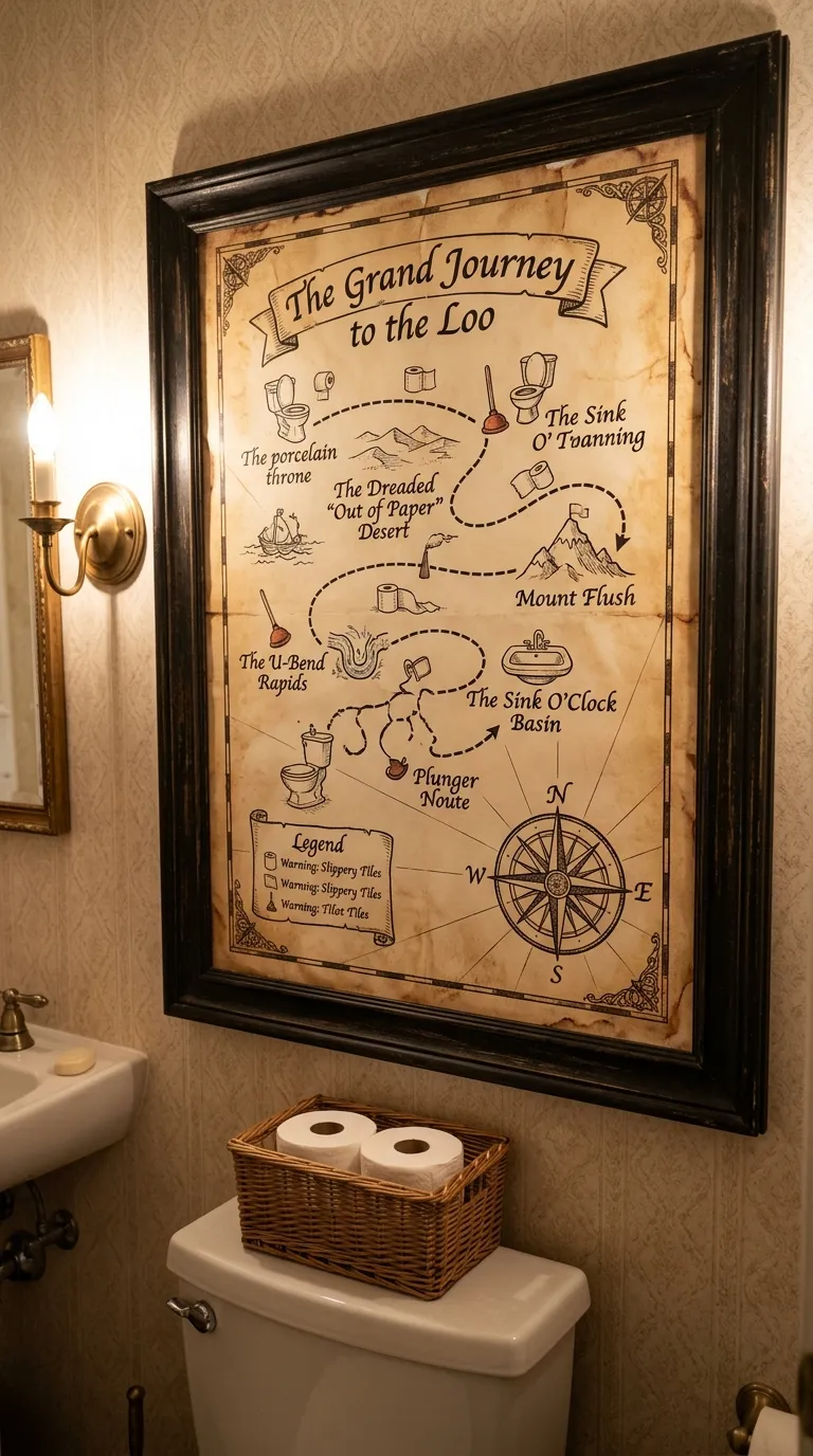Cartographic Toilet Humor
