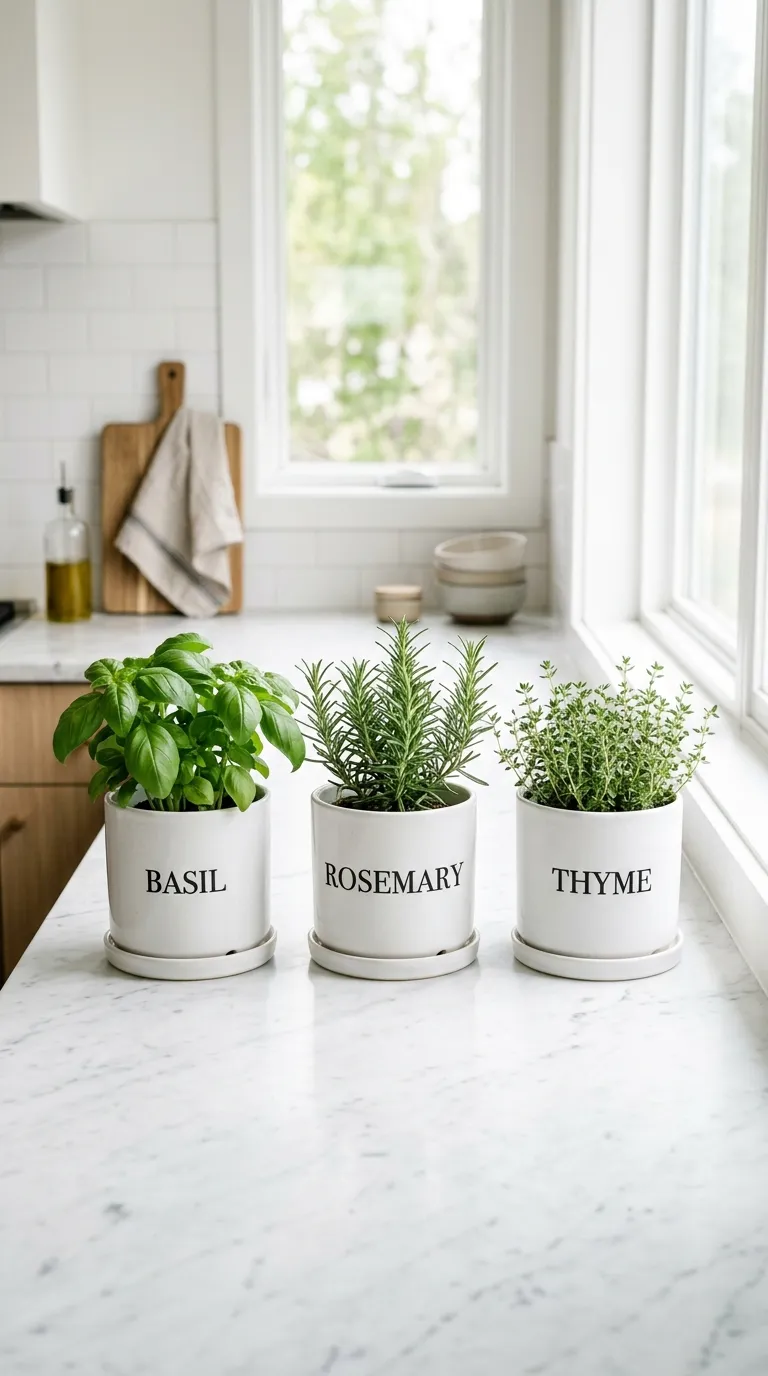 Ceramic Herb Set