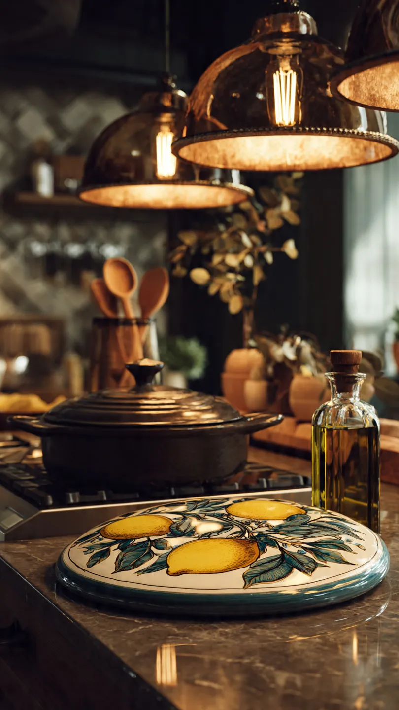 Ceramic Lemon Trivet