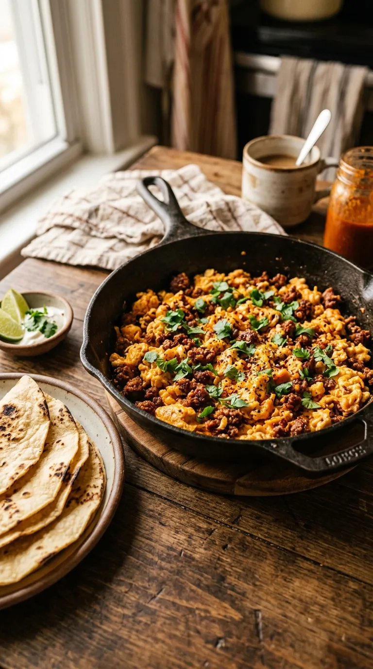 Chorizo and Eggs