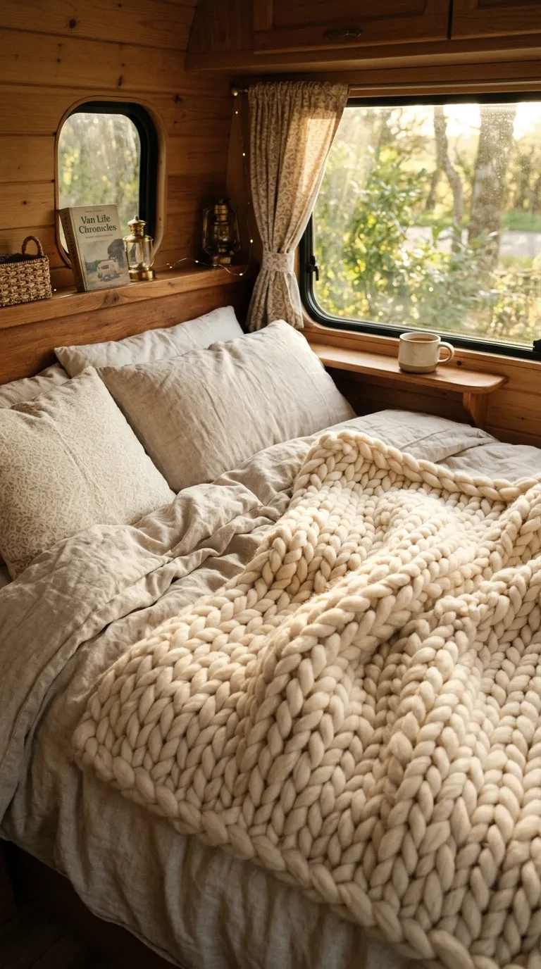 Chunky Knit Throw