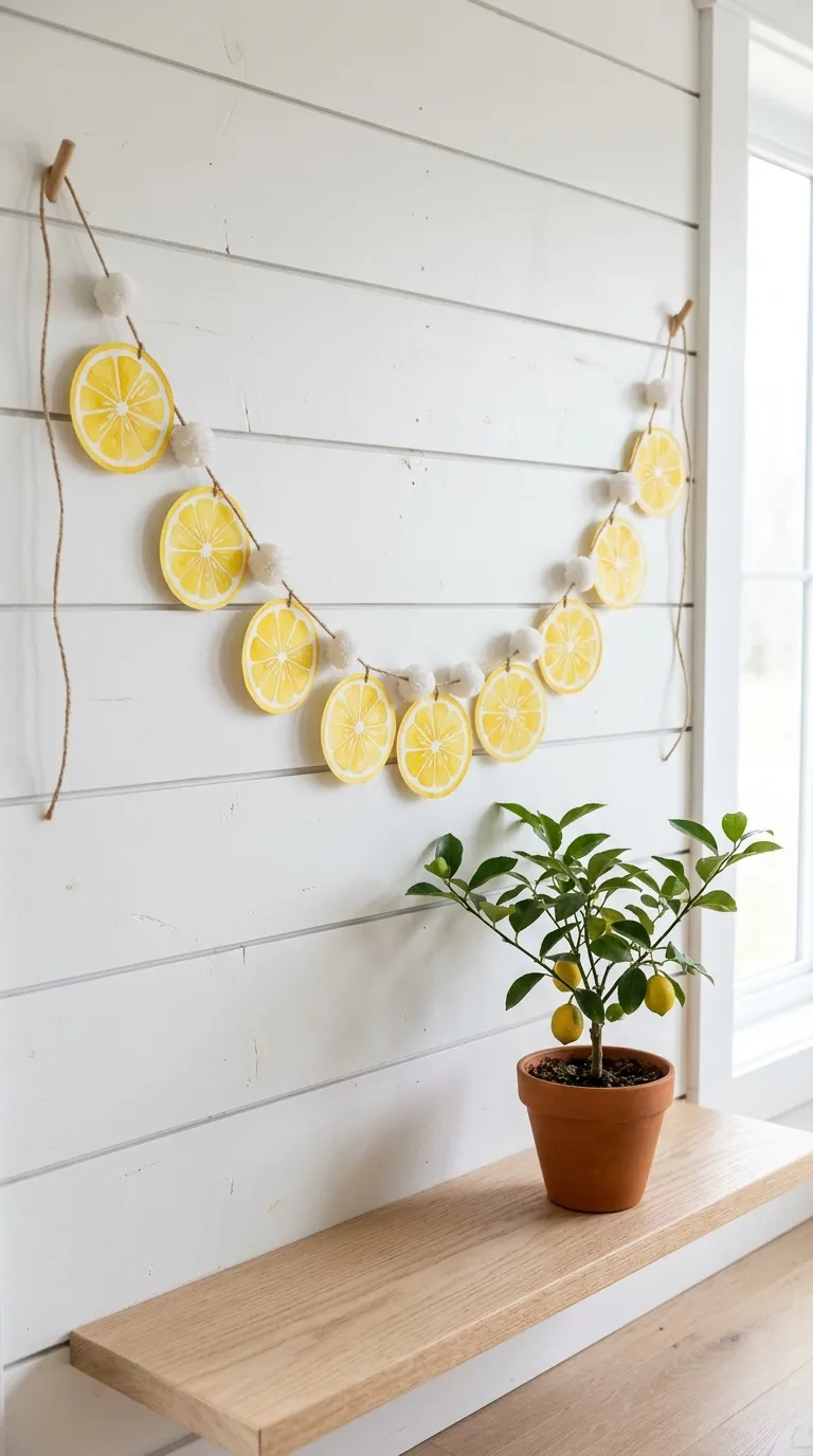 Citrus Slice Garland