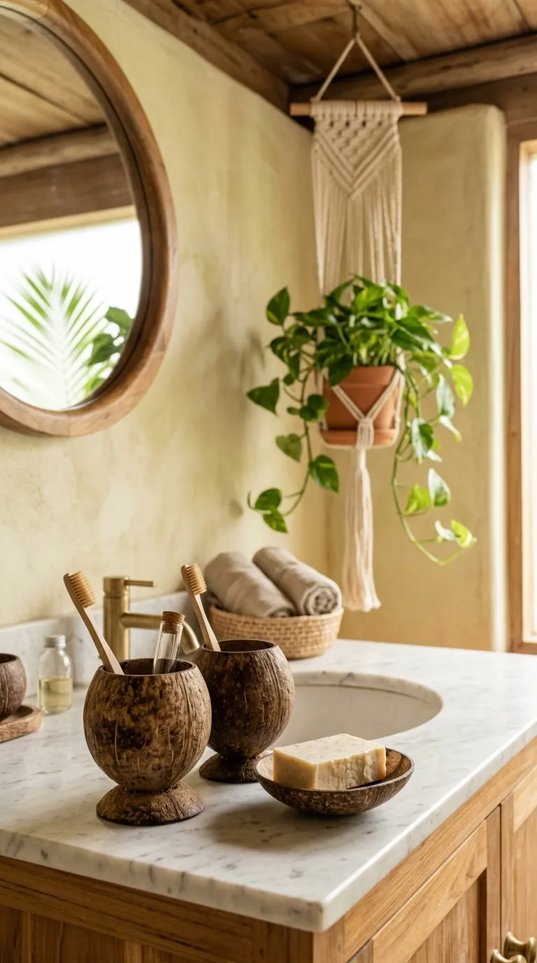 Coconut Shell Accessories