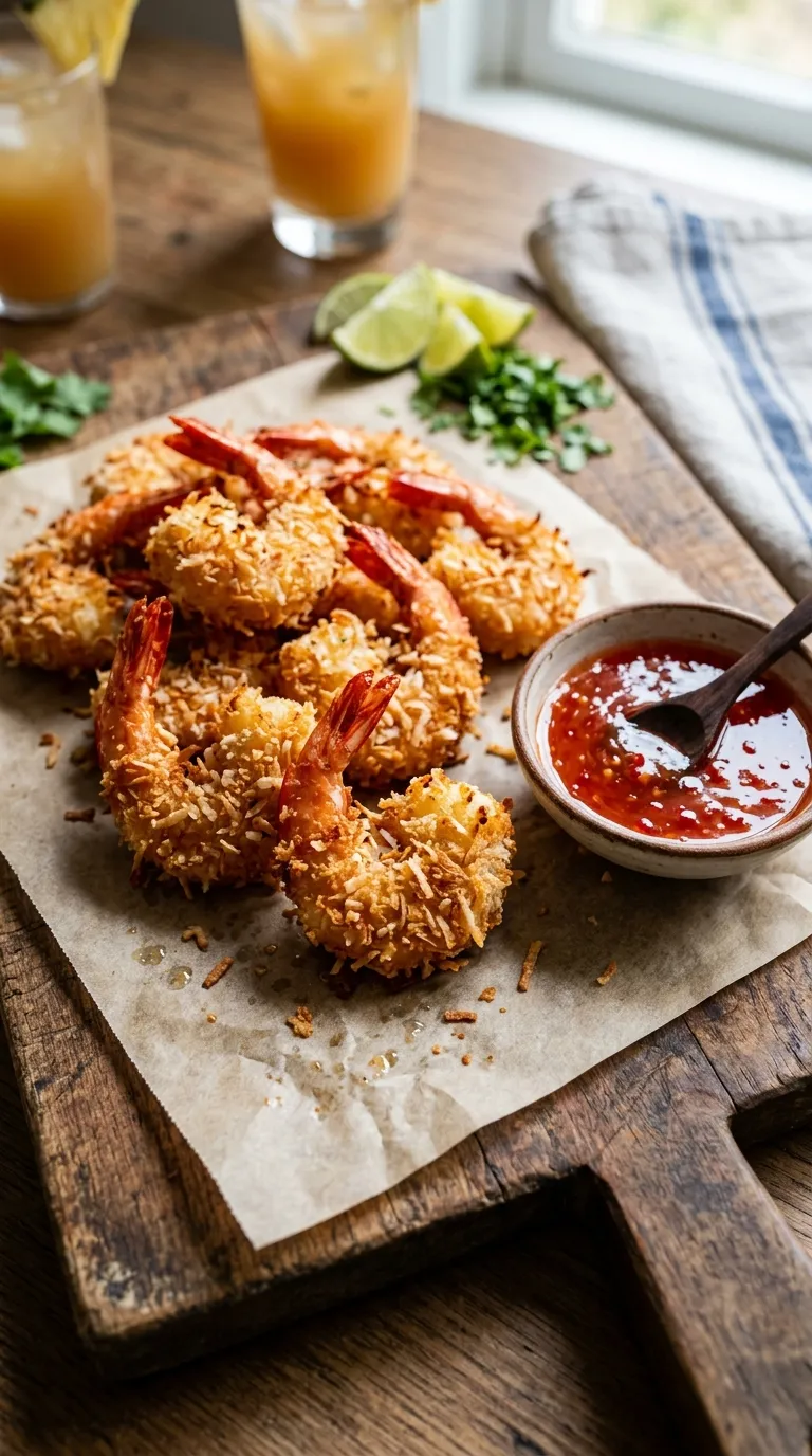Coconut Shrimp with Sweet Chili Sauce