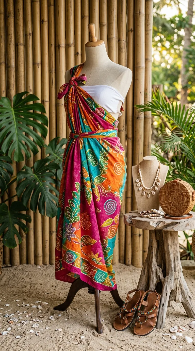 Colorful Sarong Style