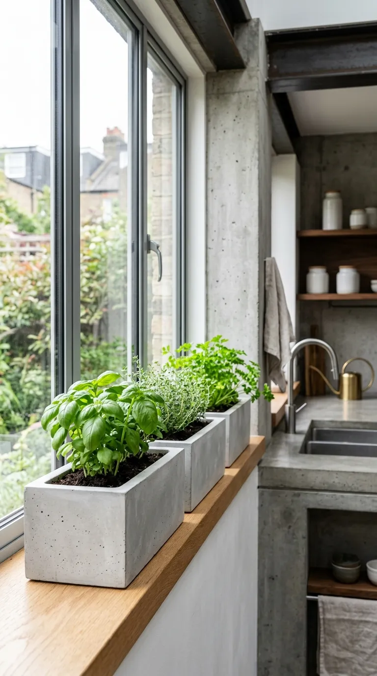 Concrete Planter Boxes