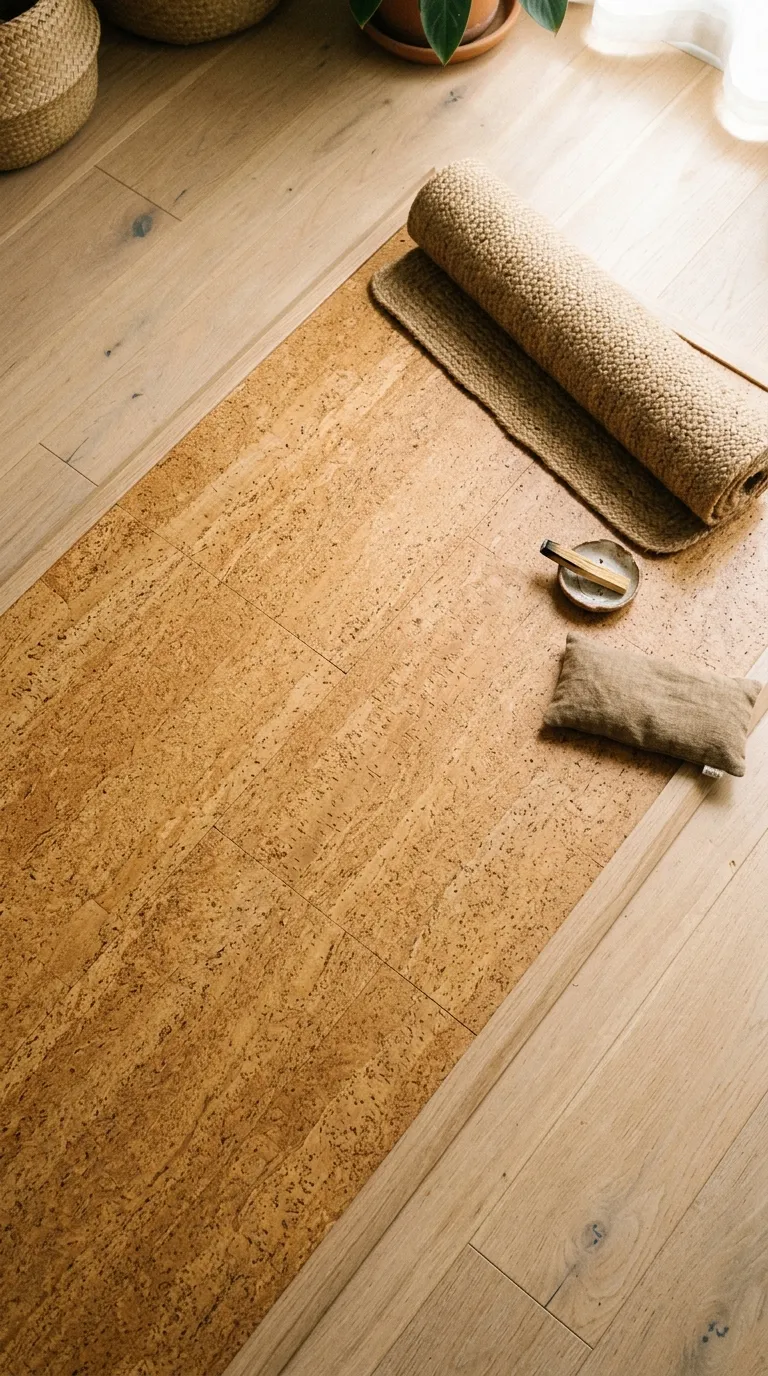 Cork Flooring Section