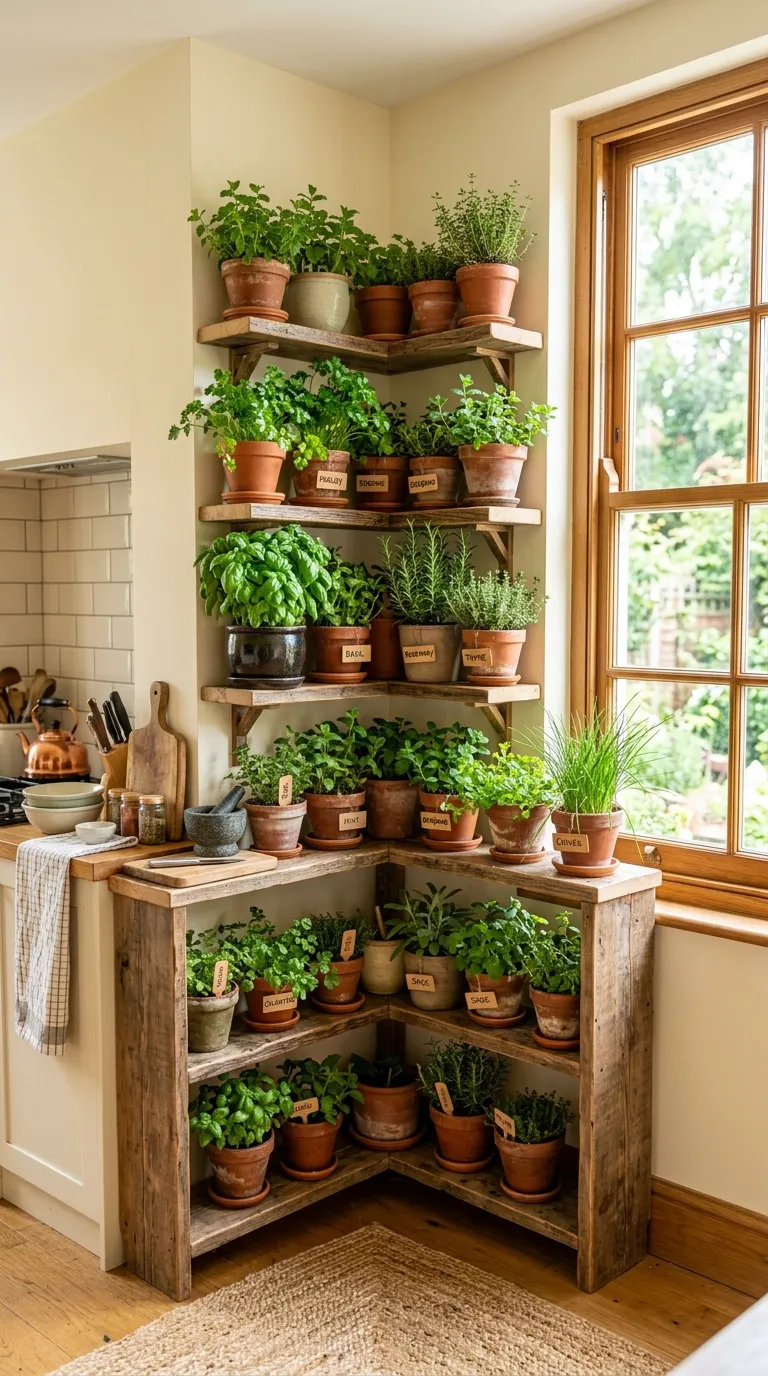 Corner Shelving Unit