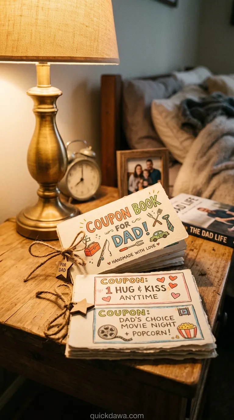 Coupon Book for Dad