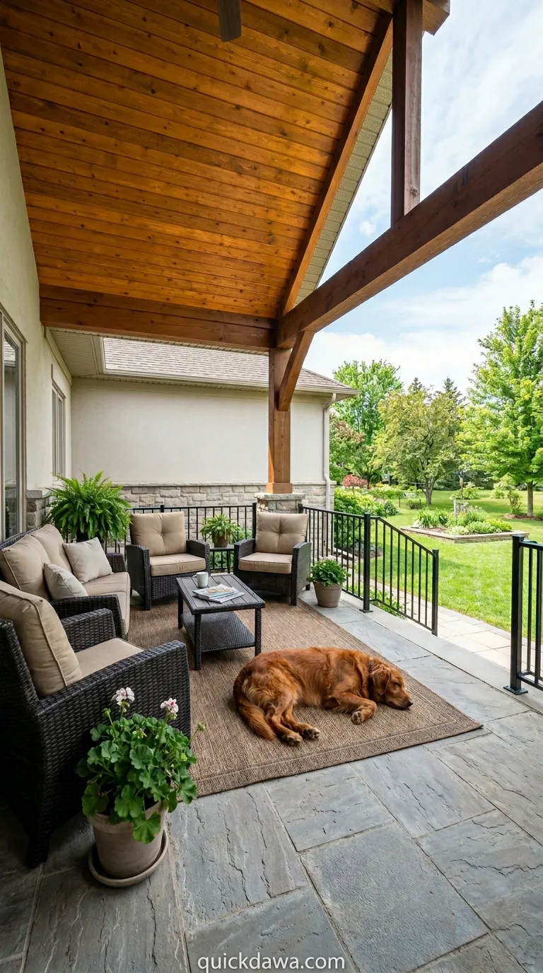 Covered Patio Space