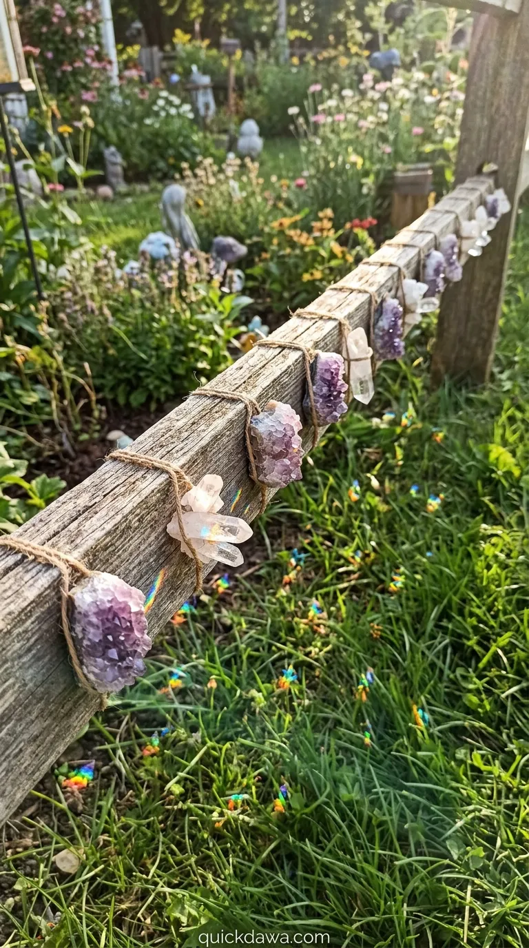 Crystal Fence Accents