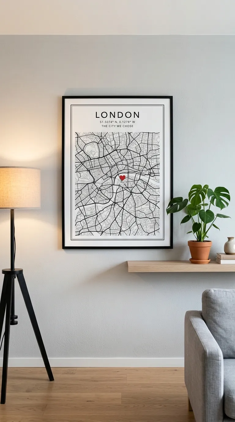 Custom Map Art