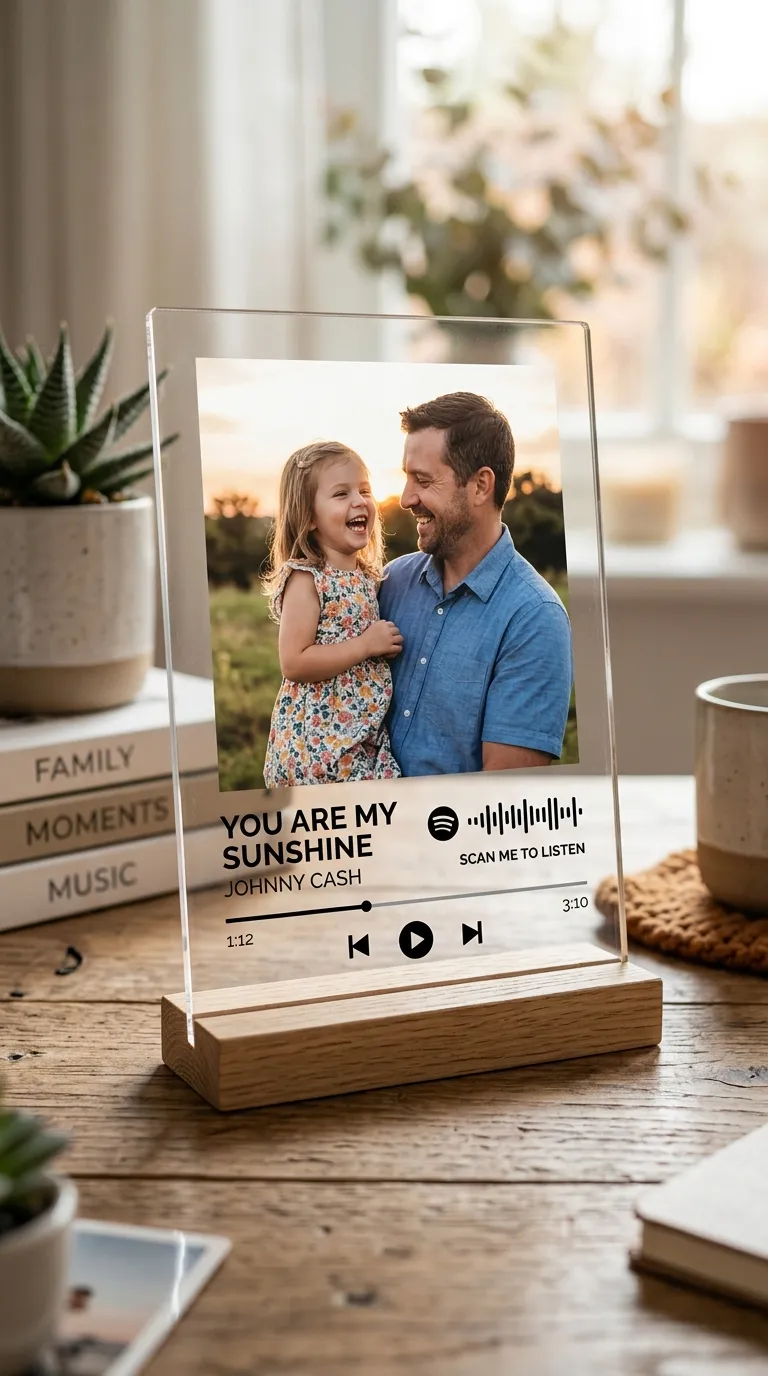 Custom Spotify Song Plaque