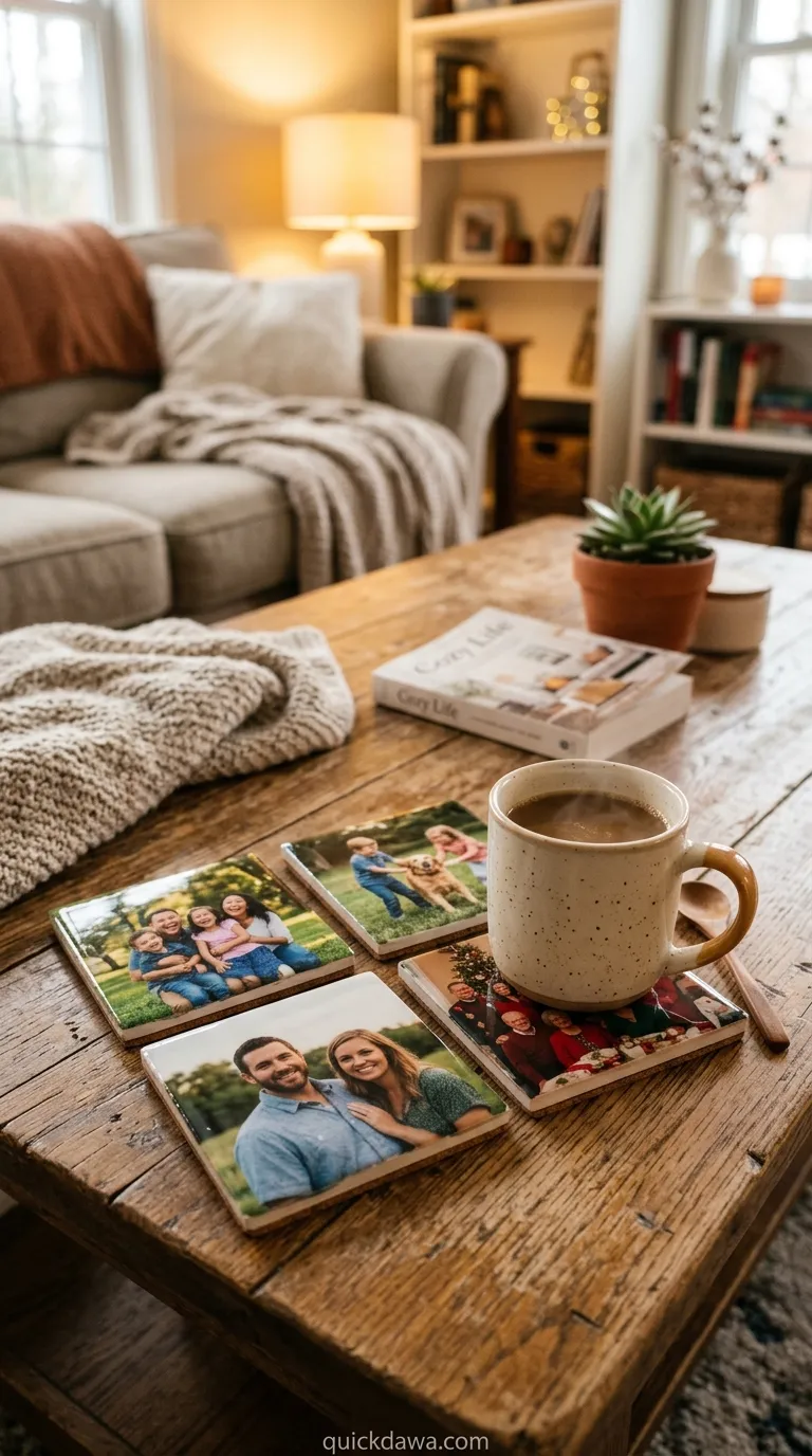 DIY Photo Coasters