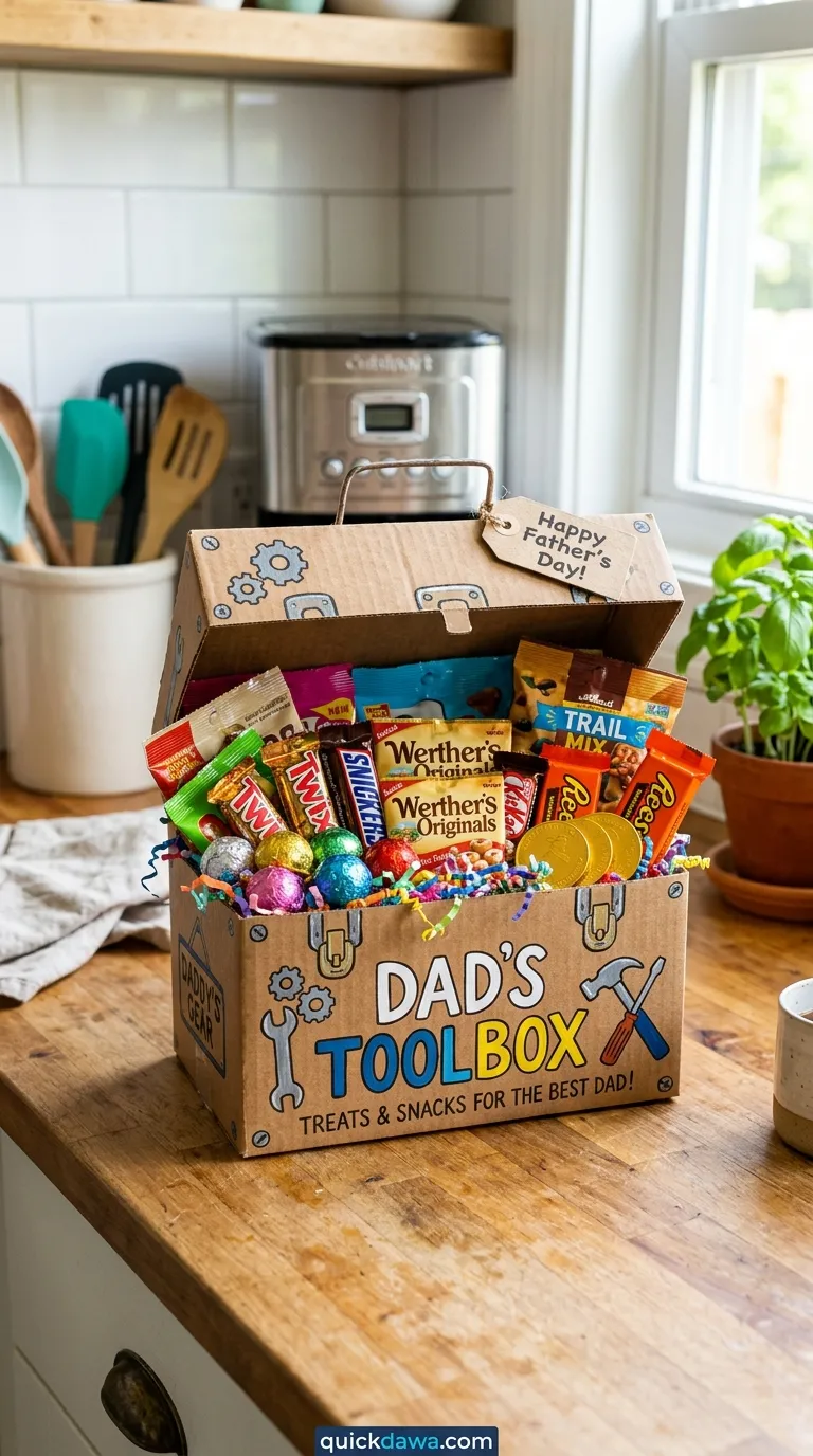 "Dad's Toolbox" Treat Box