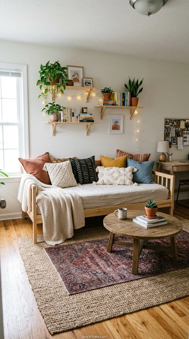 Daybed Lounge Setup