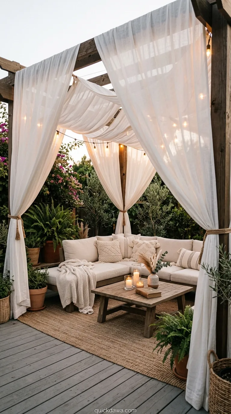 Dreamy Canopy Drapes