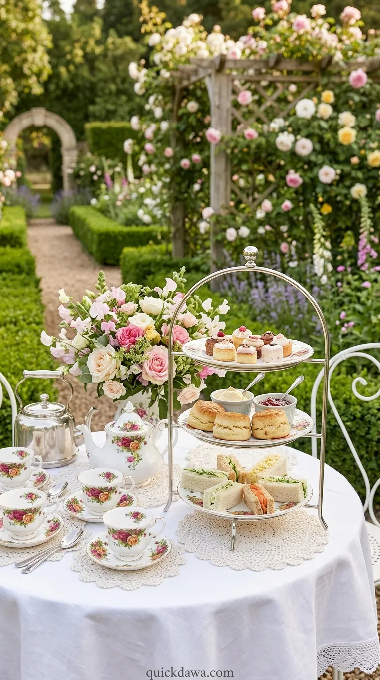 English Garden Tea Station