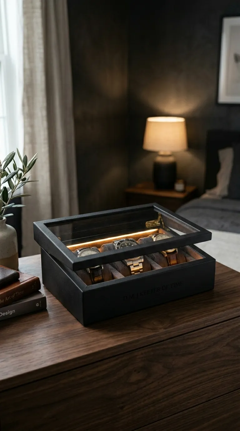 Engraved Watch Box