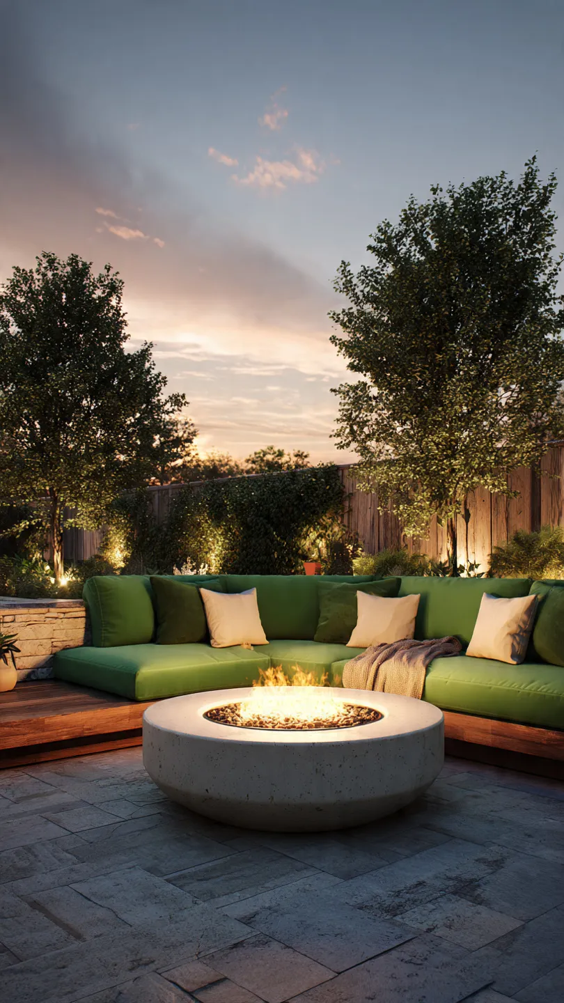 Fire Pit Centerpiece