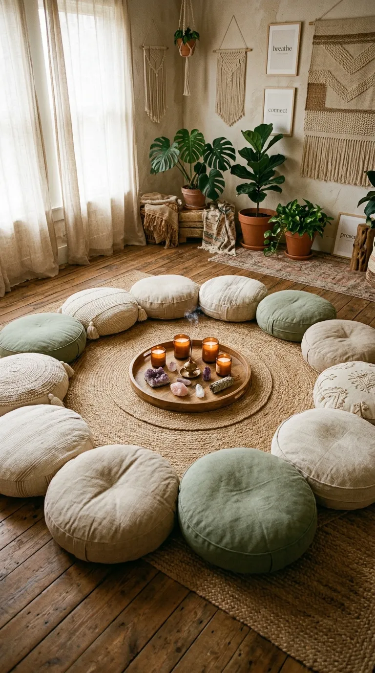 Floor Cushion Circle