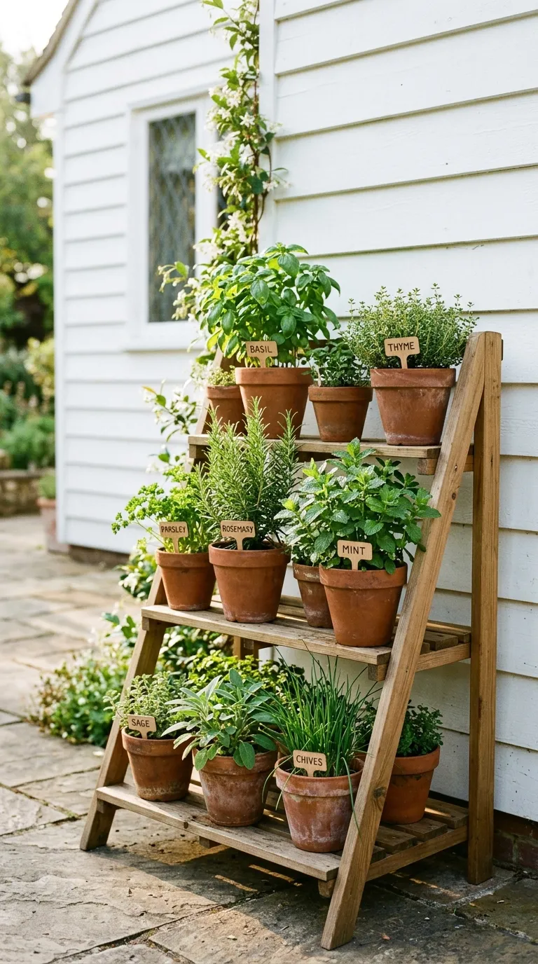 Fresh Herb Container Garden