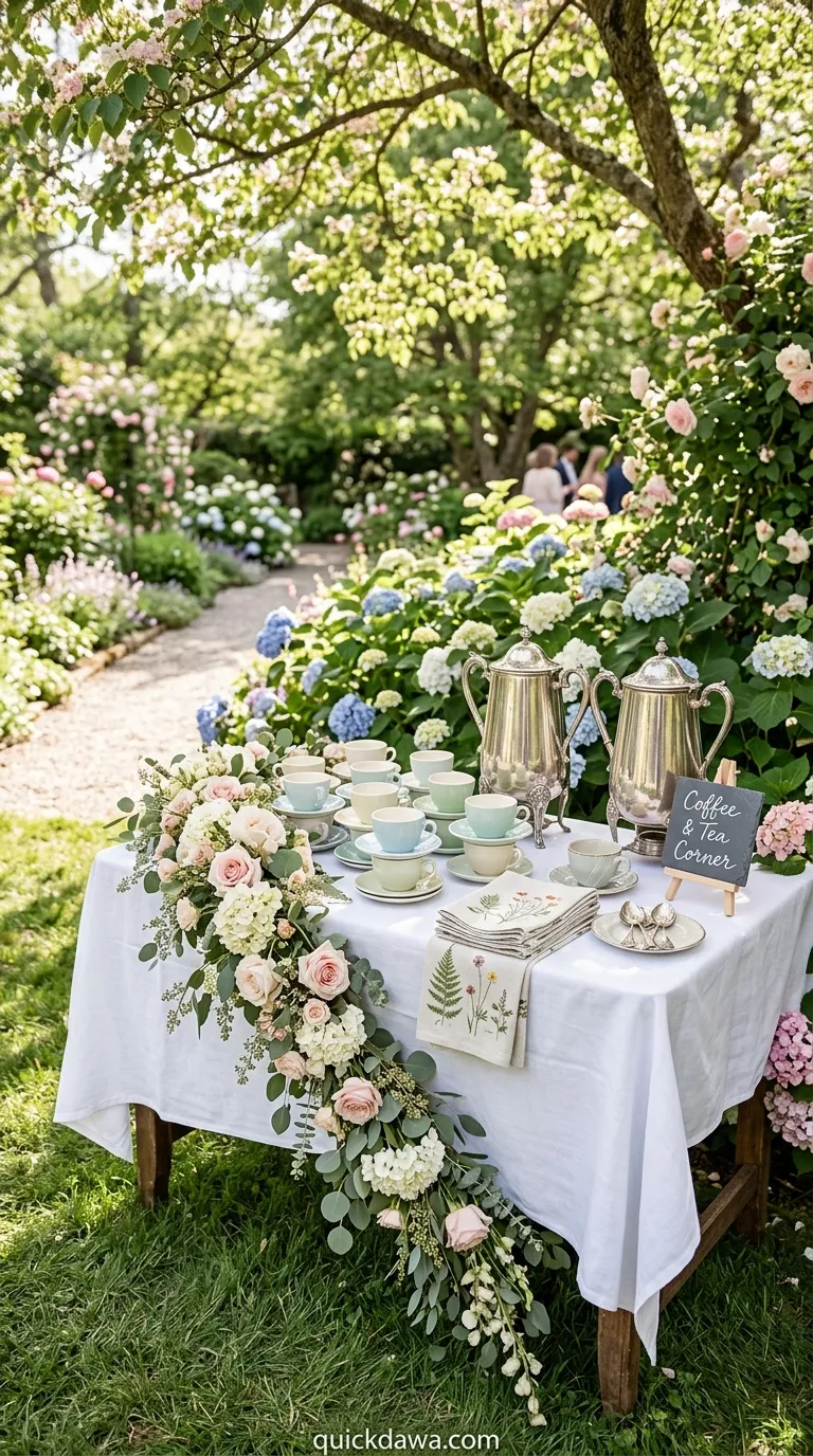 Garden Party Coffee Corner