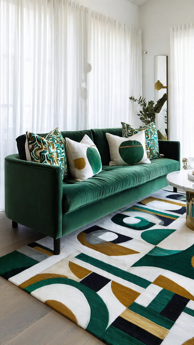 Geometric Pattern Rug