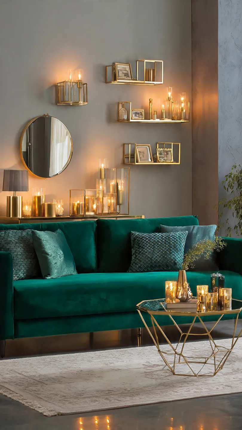 Gold Accent Pairing